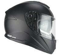 CGM Casco Full Face 360A KAD Mono Negro Mate, XS (53-54 cm)