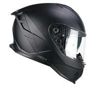 CGM Casco Full Face 363A Shot Mono Negro Mate, M (57-58 cm)