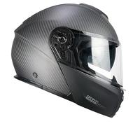 CGM Casco modular, 560C MAD PRO Carbon Negro mate, M (57-58 cm)
