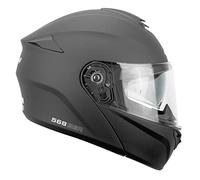 CGM Casco Modular, 568A ber Mono Negro Mate, M (57-58 cm)