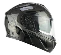 CGM Casco Modular, 569G C-MAX City, Grafito Negro, XS (53-54cm)