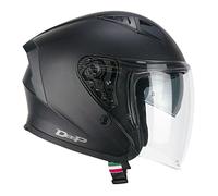 CGM Casco Open Face 127A Deep Mono Negro Mate, XS (53-54cm)