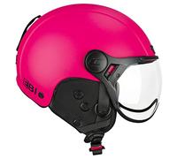 CGM EBI Casco de esquí, Adultos Unisex, Rosa Fluo Mate, XXL (61cm)
