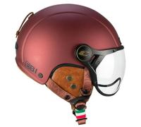 CGM EBI - Casco de esquí Unisex para Adulto, Color Burdeos Satinado, XS (53-54 cm)