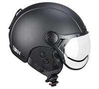 CGM EBI - Casco de esquí Unisex para Adulto, Negro Mate, XXXS (49-50 cm)