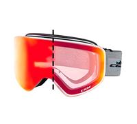 CGM Gafas de esquí 781A MAG Blanco|Fotocromática IRIDIUM PLUS Roja S1-S3 (8%-80%)