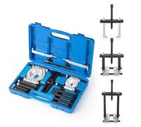 CGOLDENWALL 14 Piezas Extractor de Rodamientos con Mandíbulas de 35-75mm | Extractor De Rodamientos De 5T En Acero Cr-v, Kit Completo De 14Piezas Con Mordazas Separadoras, Apto Para Espacios Reducidos