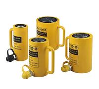 CGOLDENWALL Gato Hidráulico Industrial 10-200T Elevador Hidráulico Profesional de Trazo: 100mm (10T)