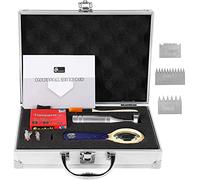 CGOLDENWALL Probador de Adherencia por Enrejado, Kit Multi-Cuchilla de Corte Transversal con 3 Cuchillas (1/2/3 mm), Espaciado ±0,01 mm, para Pinturas y Recubrimientos