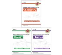 CGP Exam Practice Workbook Edexcel International GCSE 9-1 Collection 3 Books Set (Chemistry, Biology, Physics (includes Answers))