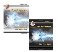 Cgp gcse english 9-1 text guide 2 books collection set - frankenstein workbook