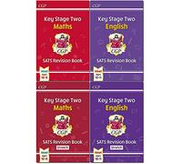 CGP New KS2 Maths SATS Revision Book Ages 10-11, Stretch, (for the 2020 tests) 4 Books Collection Set