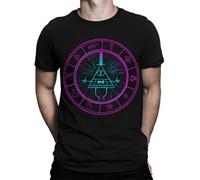 CGQZAPIBV Gravity Falls Bill Cipher T Shirt, Men's Women's