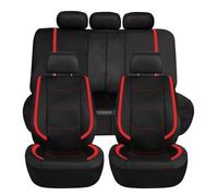 CGREAGH Fundas Asientos Coche, para Renault Captur II I/Captur E Tech 2.Gen/1.Gen 2013-2024 2025 Accesorios para Coche, Airbag Lateral Lavable Easy Fit Juegos de cubreasientos,C