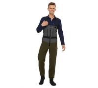CGRSDSD Vadeadores De Pesca Botas de Pesca con Mosca for Hombre, Ropa, Pantalones for vadear, Tela Impermeable de Tres Capas con Calcetines de Neopreno(XL)