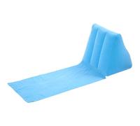 CGTQROVR Silla de salón de Playa Silla de salón Inflable con Respaldo de Aire Respaldo Estera de Playa portátil fácil de Plegar Tumbona Inflable para Tomar el Sol acampando para Viajar
