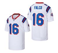 CGUBJI Shane Falco #16 The Replacements - Camiseta de fútbol para hombre, color blanco, talla S