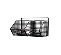 CGUOHU 1PC Kitchen Shelf Condiments Spice Punch-Free Drain Basket Wall Mounted Onion Ginger Garlic Seasoning Storages Racks para Almacenamiento(Size B)