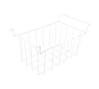 CGUOHU 2PCS Wire Freezer Storage Basket Chest Construction Open Design Hanging Capability Universal Fit Space para Almacenamiento