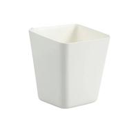 CGUOHU 3pcs Portable Office Kitchen Dining Utensils Storage Basket Simple Design Bathroom Hanging Bucket Plastic Organizer Bin For Statio para Almacenamiento