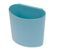 CGUOHU 4PCS Household Back Hanging Plastic Storage Basket Kitchen Bathroom Mini Organizers Small Things Portable Box Container para Almacenamiento(Blue)