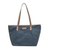 CGUOHU Bolso de mano felpa for mujer, bolso suave gran capacidad, estilo informal, hombro for otoño e invierno, for ir compras, viaje Para Trabajo Vacaciones(Blue)