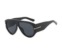 CGUOHU Gafas de sol estilo aviador vintage for mujer y hombre, montura grande, resistentes al viento, populares, punk Para Hombre/Mujer(Color2)