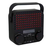 CGV DR15+ Personal Analógico y digital Negro - Radio (Personal, Analógico y digital, DAB+,FM, 87,5 - 108 MHz, 1 W, LCD)