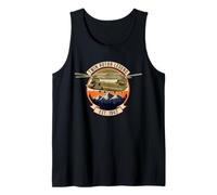 CH-47 Chinook helicóptero piloto del ejército Regalo para Hombres, Mujeres y niños Camiseta sin Mangas
