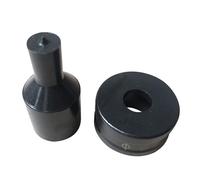 CH-70/CH-60 Hydraulic Round Hole Punch Die Set, Hydraulic Hole Punch Die Set for Metal Stamping and Sheet Metal Working Tools, Durable Replacement Dies, Heavy Duty Punch Kit (14mm diameter,CH-60)