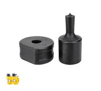 CH-70 Hydraulic Hole Punching Tool Punch Die Set, Chrome Steel Dies 4-25 mm for Steel, Copper, Aluminum (46PCS Cutting Edges)