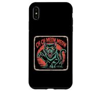 Ch Ch Ch Miau Miau Miau Gato Película Horror Halloween Carcasa para iPhone XS MAX