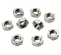 CH Fasteners 0934103 Tuercas Hexagonales DIN 934 M3, Zincado, Set de 1000 Piezas