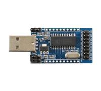 CH341A - Módulo convertidor USB a UART IIC SPI TTL ISP EPP/MEM convertidor de puerto paralelo con luz indicadora de estado UART/I2C/SPI