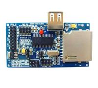 CH376 CH376S IC Chip USB Placa de desarrollo módulo de placa de evaluación oscilador de cristal, puerto serie para Arduino