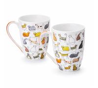 Cha Cult 2 vasos Dodo - Taza de café / té - vaca
