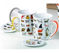 Cha Cult Bodo y Dodo - 2 tazas de té de hierbas - té - vasos - tazas