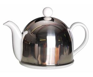 Cha Cult Nicole - Tetera con funda de acero porcelana, 0,8 l