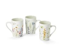 Cha Cult Teemando Taza Jorid New Bone China, mate, 3 surtidos, 0,3 l, altura 12,1 cm, diámetro de 7,5 cm