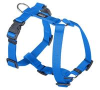 Chaba Guard Arnes para Perro Mediano con Control, Arnes Perro antitirones, Evita tirones y Asfixia, Ajuste en 5 etapas, Cómodo y Ligero, Arnés clásico para Perros, Dog Harness, Talla L, Azul