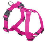 Chaba Guard Arnes para Perro pequeño con Control, Arnes Perro antitirones, Evita tirones y Asfixia, Ajuste en 5 etapas, Cómodo y Ligero, Arnés clásico para Perros, Dog Harness, Talla S, Fucsia