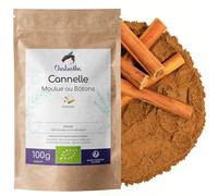 Chabioté - Canela Orgánica Molida Ceilán en Polvo - 80 g - Cinnamomum Verum