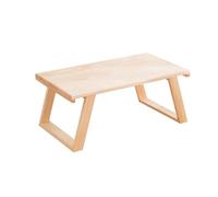 Chabudai - Mesa japonesa con ventana tipo bahía, mesa de café tatami, mesa baja de madera maciza, mesa de computadora, mesa de comedor pequeña para el hogar, mesa baja