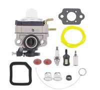Chacarbtu TB516EC Carburador para Troy Bilt Ryobi TB146EC TB516 EC 2 ciclos 25cc RY251PH RY252CS RY253SS RY254BC cortador de cepillo con kit de línea de combustible AC04122