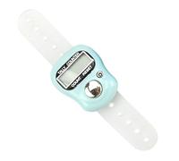 CHACKER Conter - Clicker de mano Corredor | Tallaje de dedos electrónicos con pantalla digital | Rastreadores de número portátil para Golf, Talón de dígitos reiniciables ajustables para Le Tour