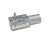 CHACNS Motor eléctrico 370WG 12V DC 6RPM Reductor de alto torque Motor de engranaje helicoidal