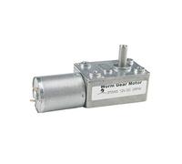 CHACNS Motor eléctrico reductor 370WG 12V DC 2RPM autoblocante reversible para mini motorreductor de bricolaje