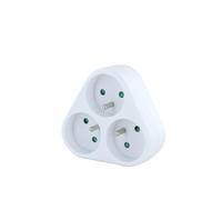 CHACON Base Triple Blanca - 3 x 16 A