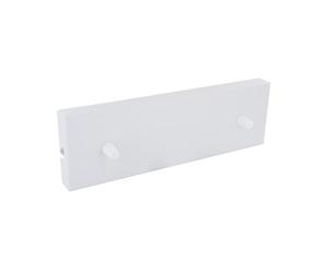 CHACON Pabellón Rectangular metálico-Blanco, Talla única