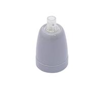 CHACON Portalámparas de cerámica - Gris